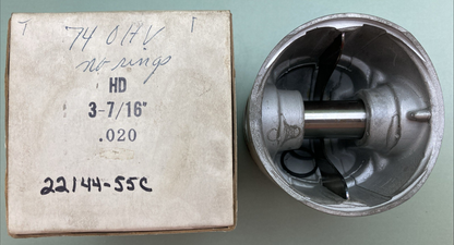 NEW REPLACES HARLEY DAVIDSON 22144-55C Piston 020