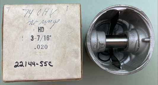NEW REPLACES HARLEY DAVIDSON 22144-55C Piston 020