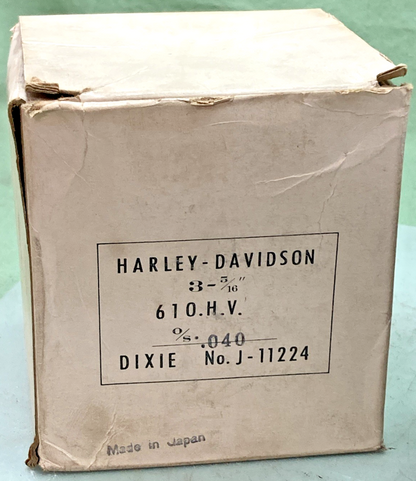 NEW GENUINE DIXIE J-11224 PISTON KIT NO INSTRUCTIONS NO CIRCLIPS FOR HARLEY