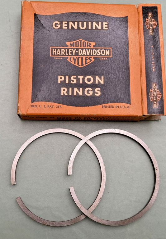 NEW GENUINE HARLEY DAVIDSON 263-40JA PISTON OIL CONTROL RINGS .060 O/S