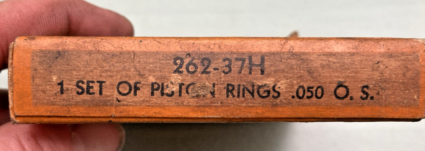 NEW GENUINE HARLEY DAVIDSON  262-37H PISTON RING .050" O/S