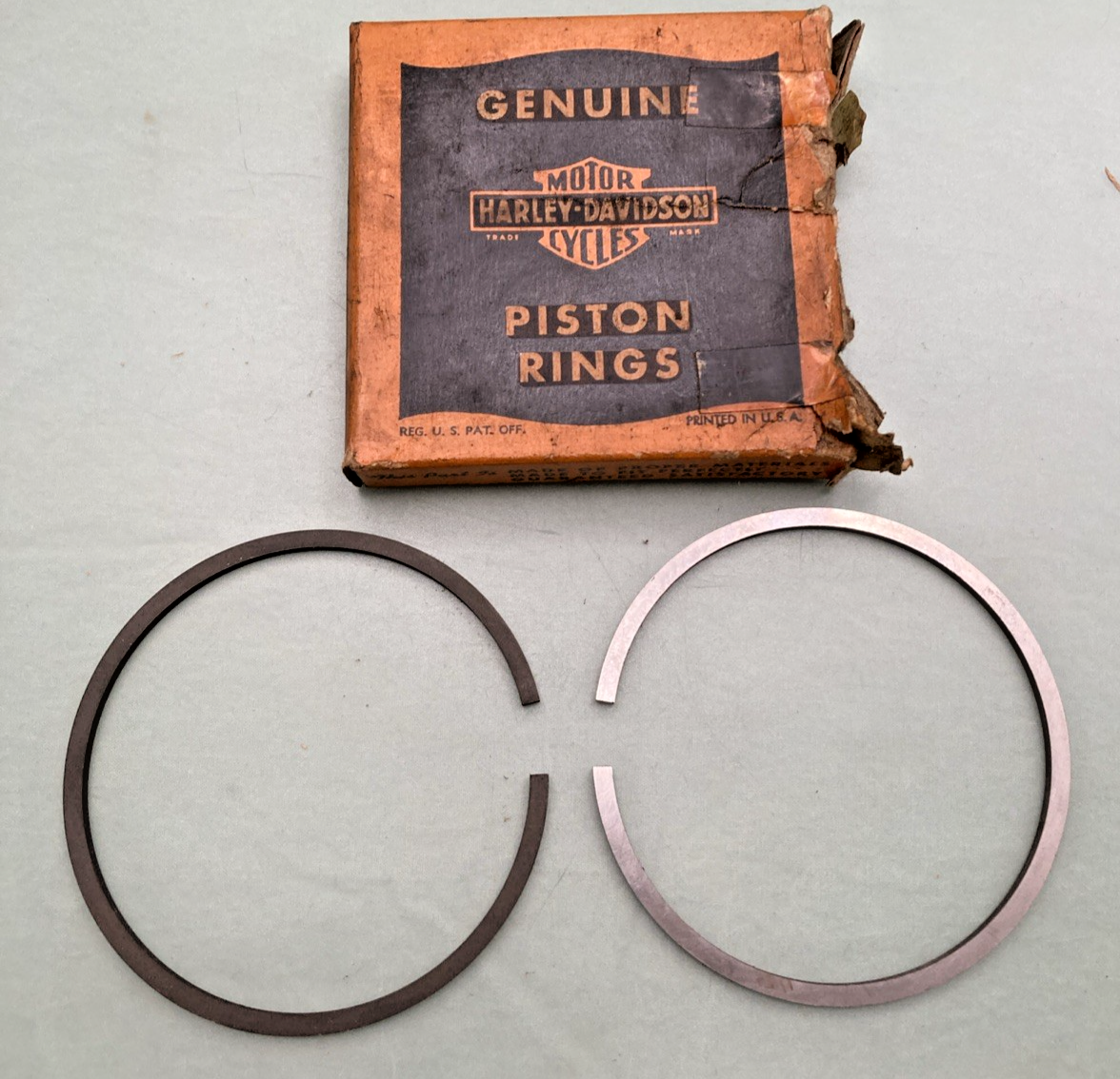 NEW GENUINE HARLEY DAVIDSON  262-37H PISTON RING .050" O/S
