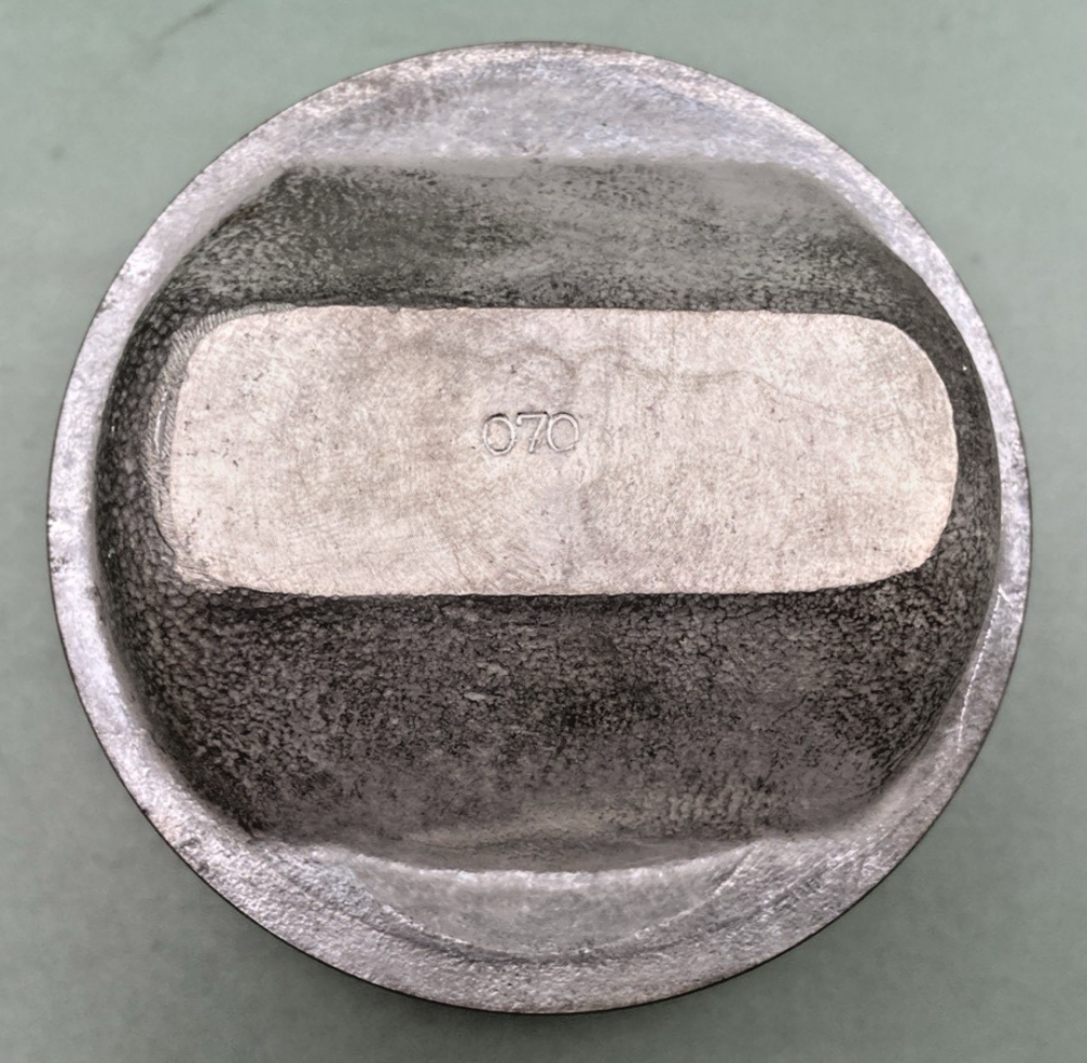 NEW GENUINE HARLEY DAVIDSON J-17551 PISTON KIT WITH RINGS, 3-3/16 BORE O/S .070