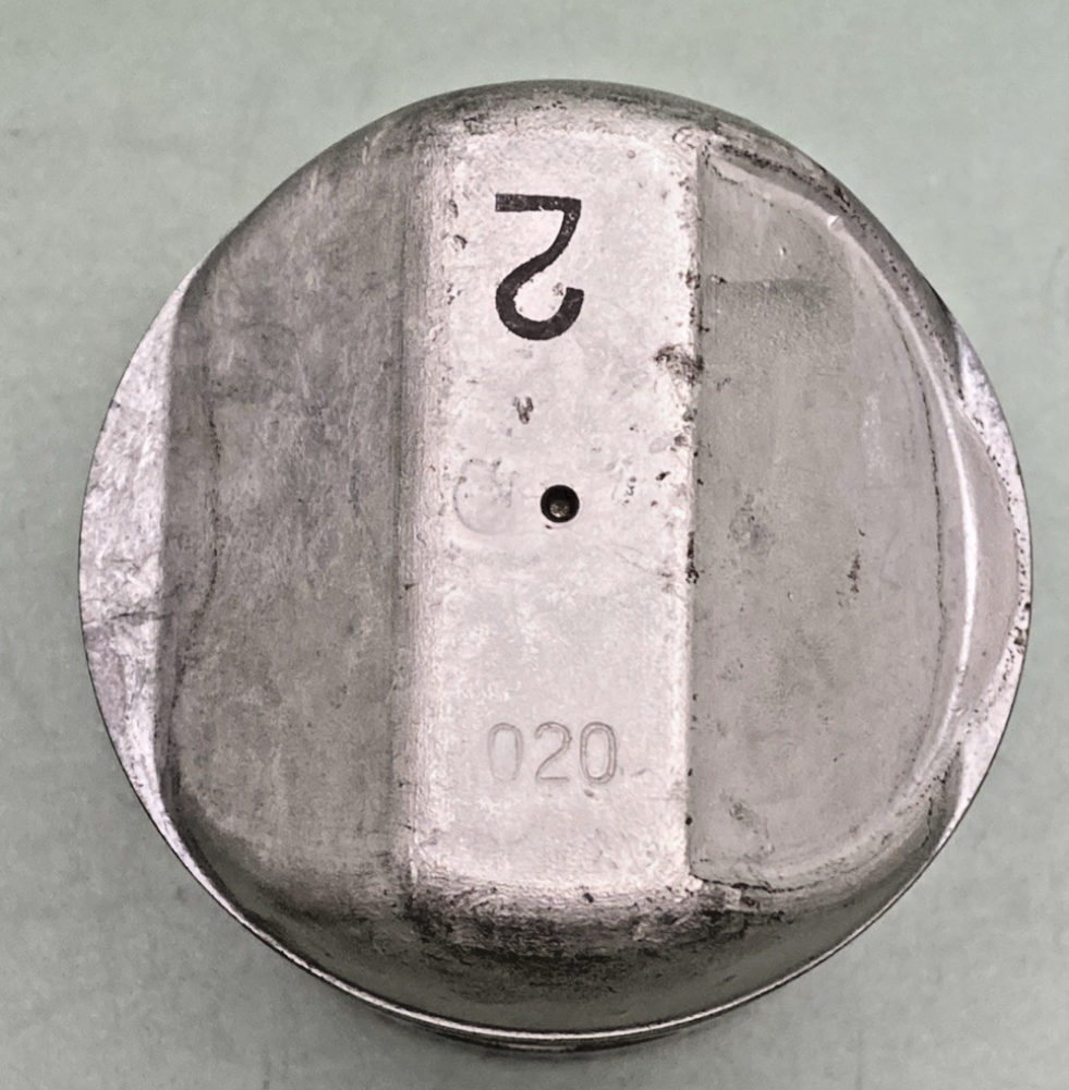 NEW GENUINE DIXIE J-17549 PISTON KIT, 3" BORE O/S .020, HARLEY DAVIDSON 22254-70