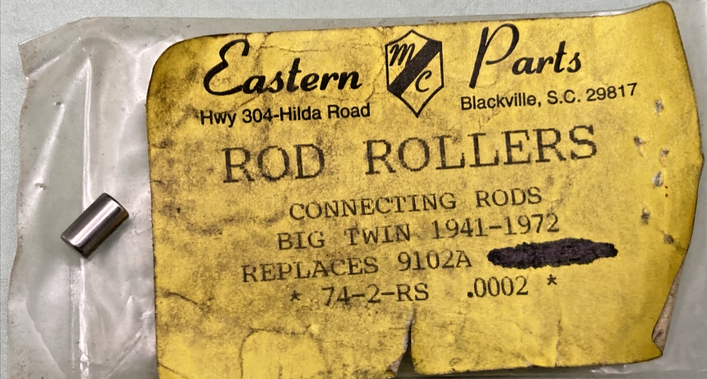 QTY 36 NEW GENUINE EASTERN PARTS 9102A BEARING ROD .0002 41'-72' BIG TWIN