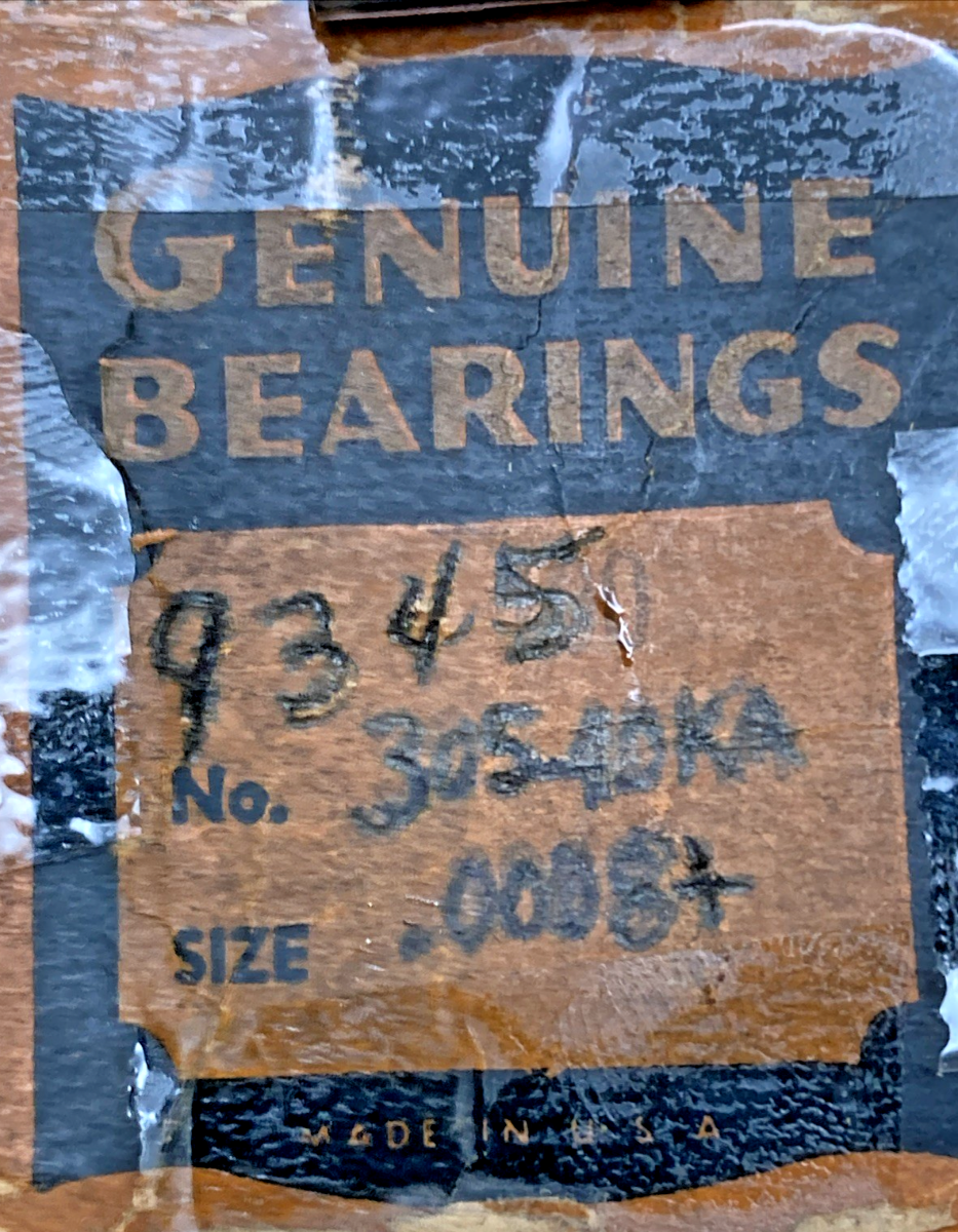 QTY 16 NEW GENUINE HARLEY DAVIDSON 9345 ROLLER BEARING (.0008+) 305-40KA