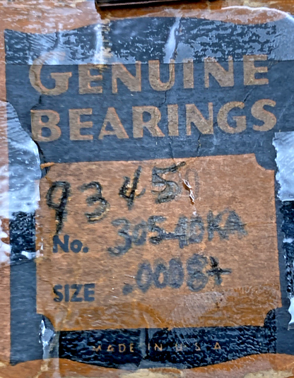QTY 16 NEW GENUINE HARLEY DAVIDSON 9345 ROLLER BEARING (.0008+) 305-40KA
