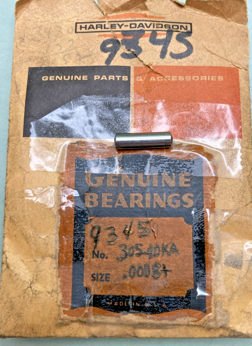 QTY 16 NEW GENUINE HARLEY DAVIDSON 9345 ROLLER BEARING (.0008+) 305-40KA