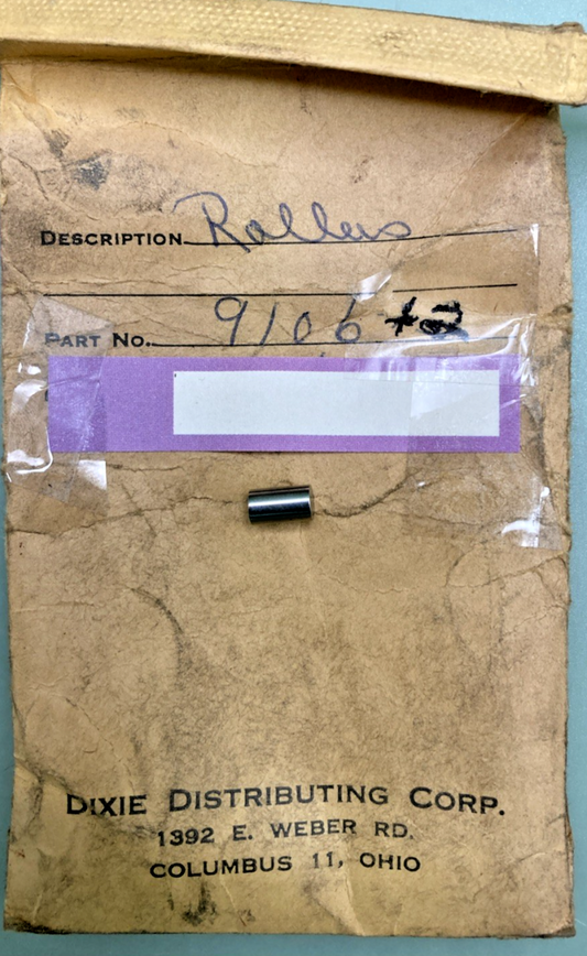 QTY 27 NEW GENUINE DIXIE DISTRIBUTING 9106 ROLLER BEARING, HARLEY DAVIDSON