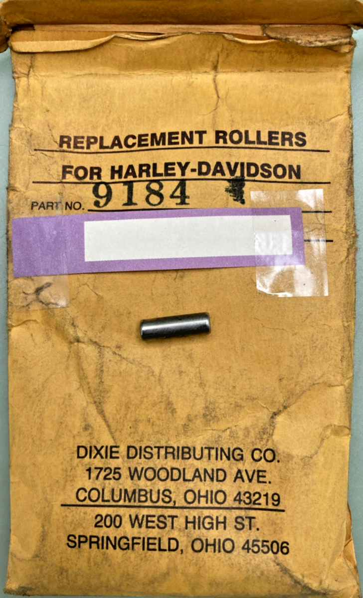 QTY 131 NEW GENUINE DIXIE DISTRIBUTING 9184 ROLLER BEARING, HARLEY DAVIDSON