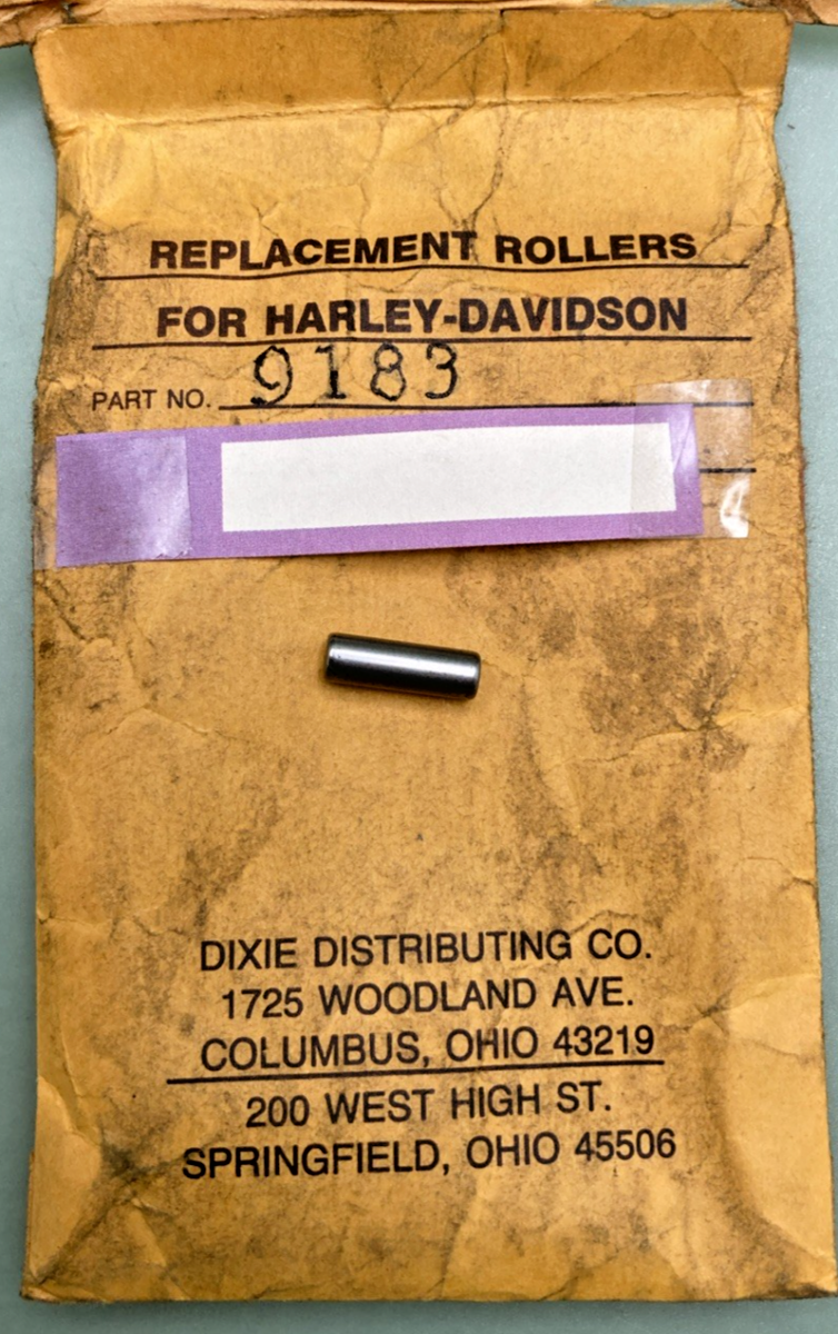 QTY 16 NEW GENUINE DIXIE DISTRIBUTING 9183 ROLLER BEARING, HARLEY DAVIDSON