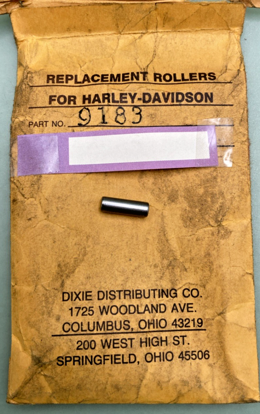 QTY 16 NEW GENUINE DIXIE DISTRIBUTING 9183 ROLLER BEARING, HARLEY DAVIDSON