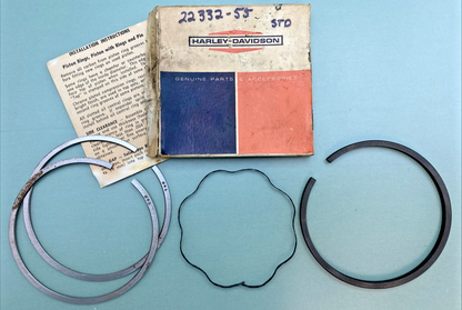 NEW GENUINE HARLEY DAVIDSON 22332-55 Pinion Ring Set, .060+