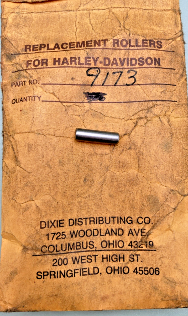 QTY 53 NEW GENUINE DIXIE DISTRIBUTING 9173 ROLLER BEARING, HARLEY DAVIDSON