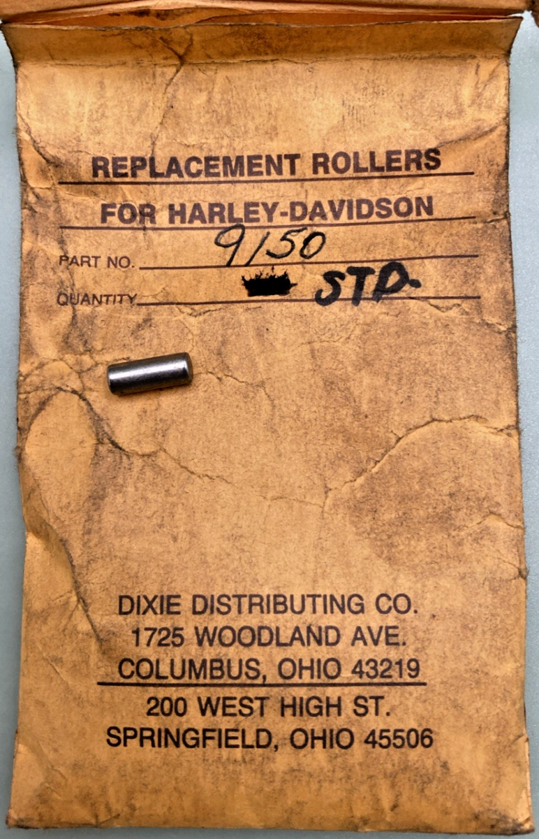 QTY 63 NEW GENUINE DIXIE DISTRIBUTING 9150 ROLLER BEARING, HARLEY DAVIDSON
