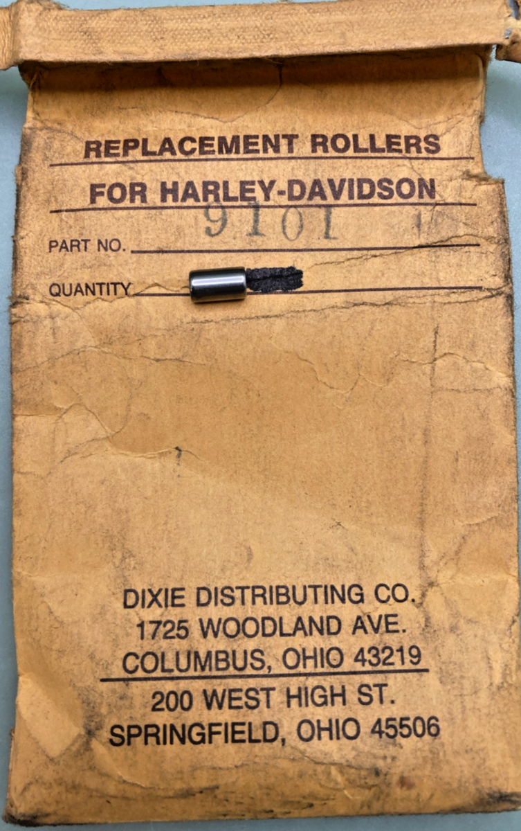 QTY 80 NEW GENUINE DIXIE DISTRIBUTING 9101 ROLLER BEARING, HARLEY DAVIDSON