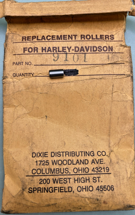 QTY 80 NEW GENUINE DIXIE DISTRIBUTING 9101 ROLLER BEARING, HARLEY DAVIDSON