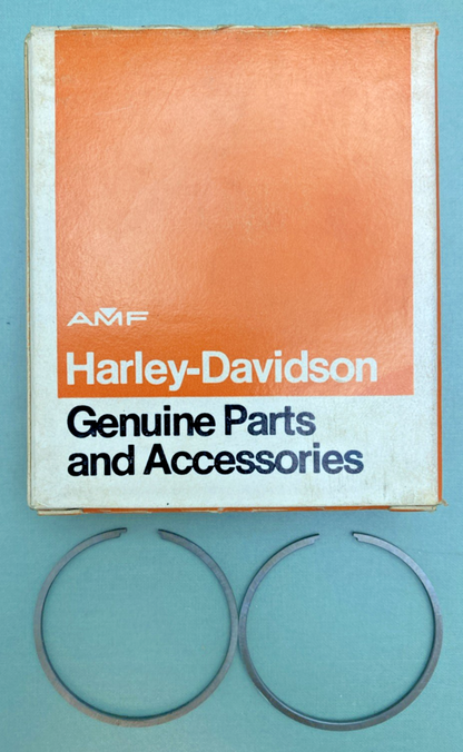NEW GENUINE HARLEY DAVIDSON 22352-65 Piston Ring Set, .4mm