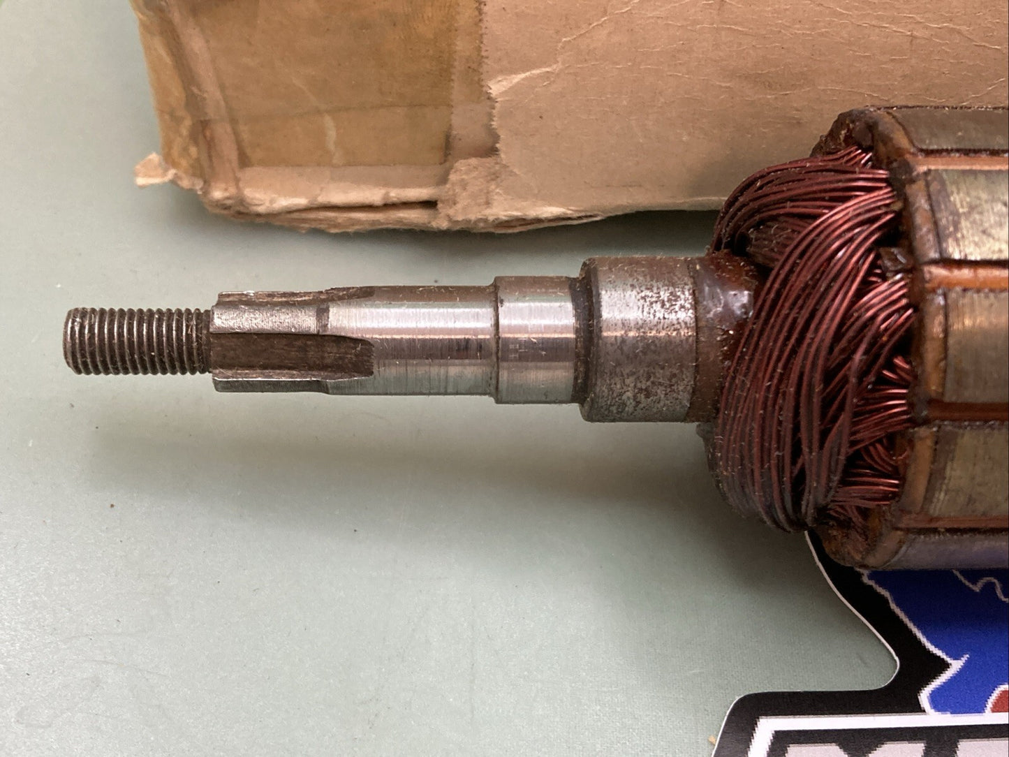 NEW GENUINE KK MCS 30851-58 6V 2 Brush Generator Armature