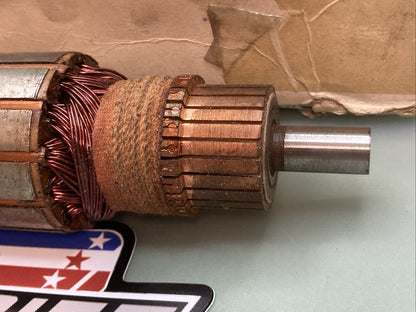 NEW GENUINE KK MCS 30851-58 6V 2 Brush Generator Armature