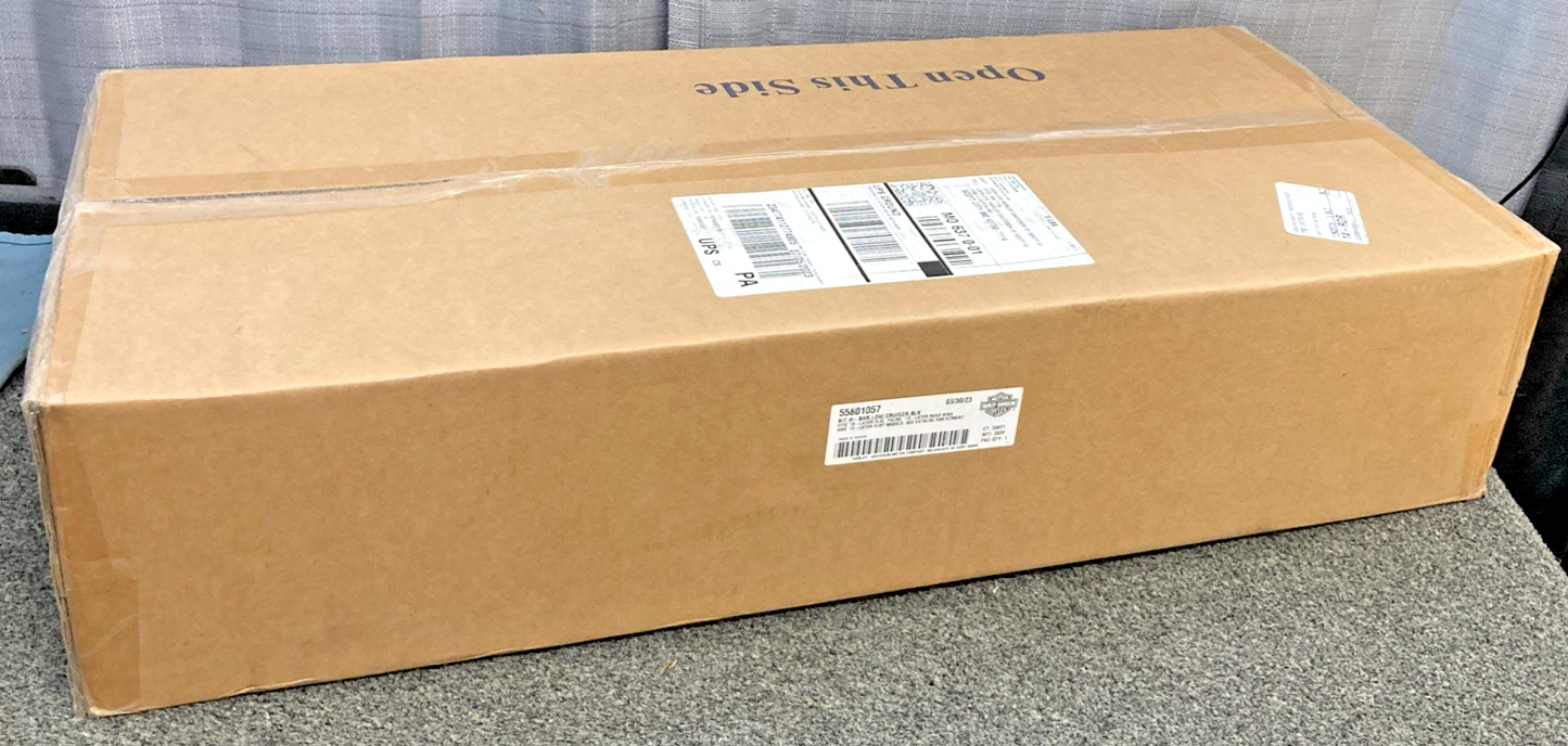 NEW GENUINE HARLEY DAVIDSON 55801057 LOW H-BAR CRUISER KIT, BLACK