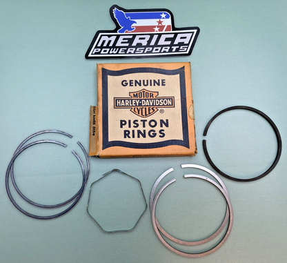 NEW GENUINE HARLEY DAVIDSON 22356-57A Piston Ring Set .005