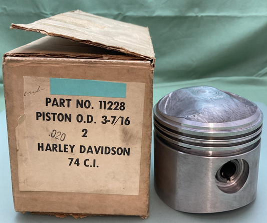 NEW REPLACES HARLEY DAVIDSON 11228 PISTON .020 3-7/16