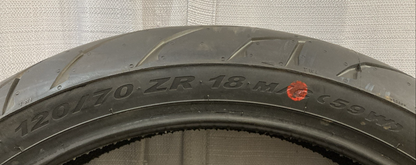 NEW PIRELLI ANGEL GT 120/70ZR 18 59W FRONT TL MOTORCYCLE TIRE
