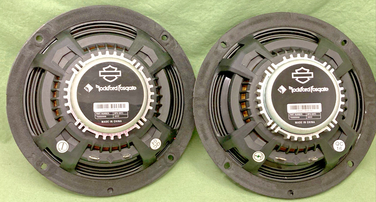 NEW GENUINE ROCKFORD FOSGATE 76000998 SPEAKER SET