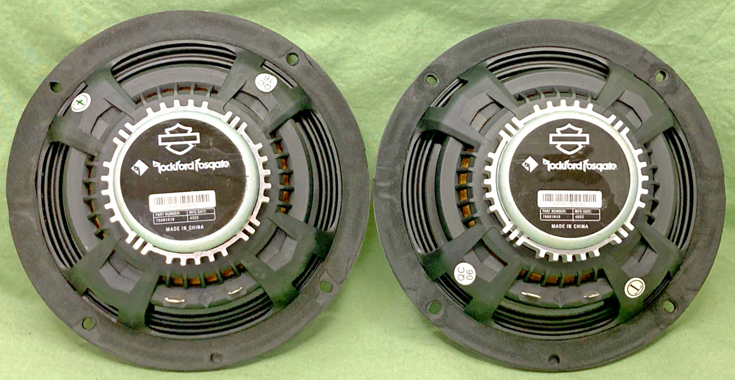 NEW GENUINE ROCKFORD FOSGATE 76001010 SPEAKER SET