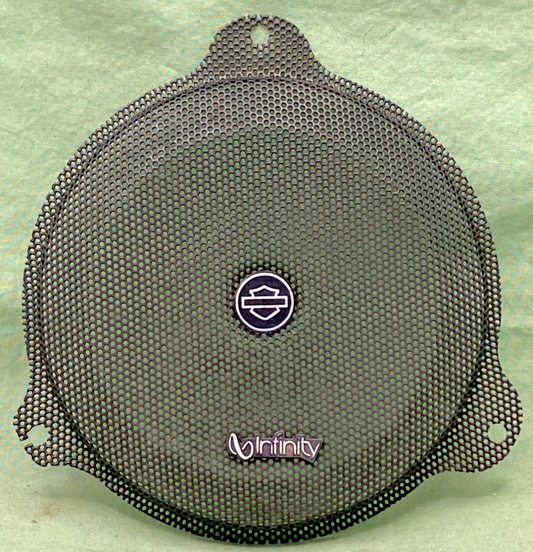 GENUINE HARLEY DAVIDSON BAR AND SHIELD FAIRING SPEAKER COVER SET FOR INFINITY