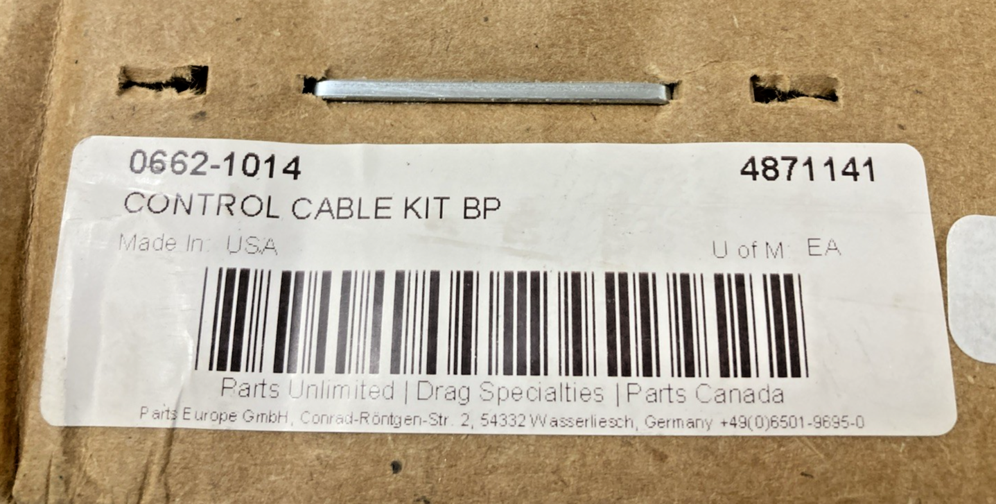 NEW GENUINE MAGNUM 0662-1014 BLACK PEARL HANDLE BAR INSTALLATION KIT