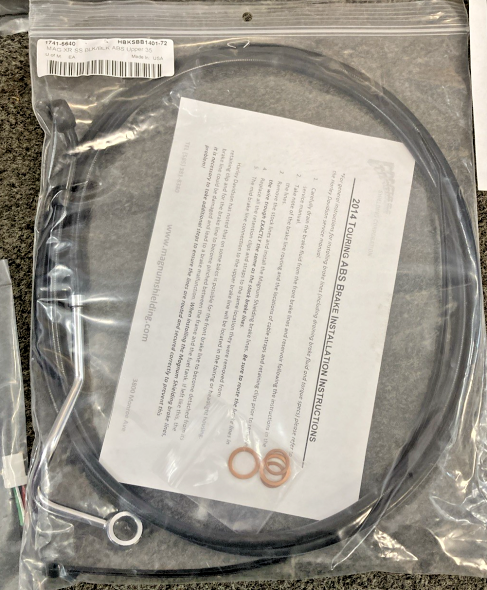 NEW GENUINE MAGNUM 0662-1049 HANDLE BAR INSTALLATION KIT INCOMPLETE KIT FOR HD