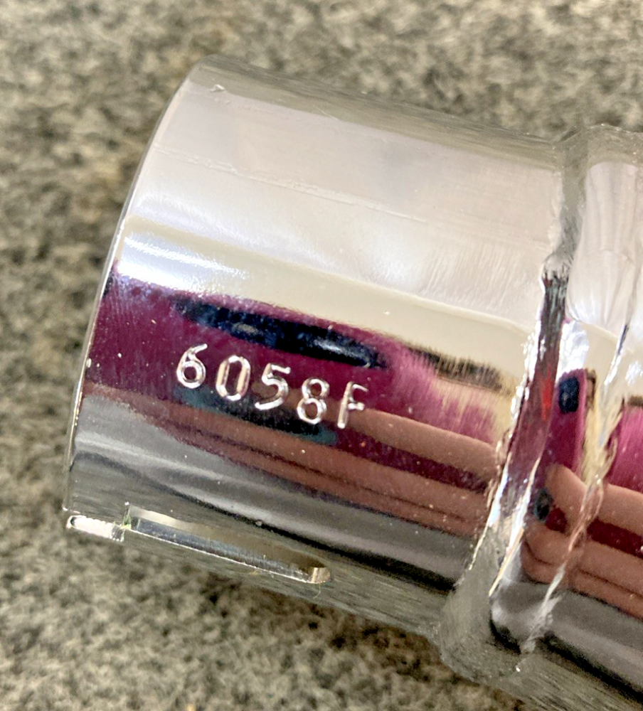 NEW REPLACES COBRA 6058 3" SLIP ON MUFFLER, CHROME