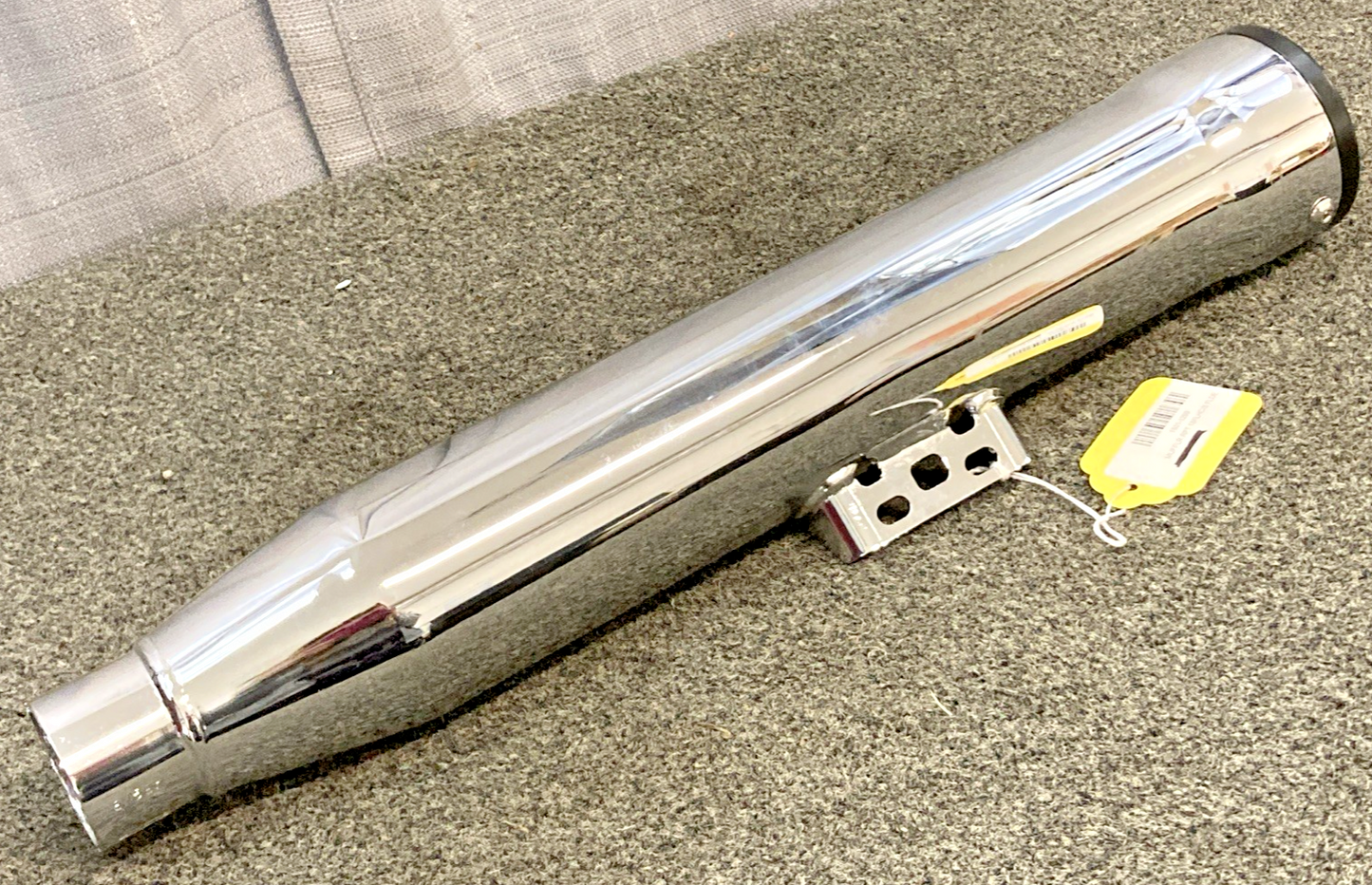 NEW REPLACES COBRA 6058 3" SLIP ON MUFFLER, CHROME