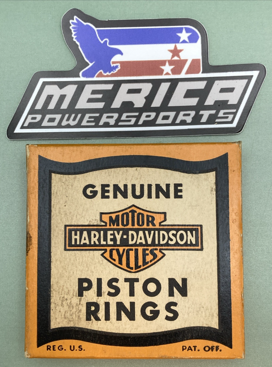 NEW GENUINE HARLEY DAVIDSON 22356-48 Set of Piston Rings .005"