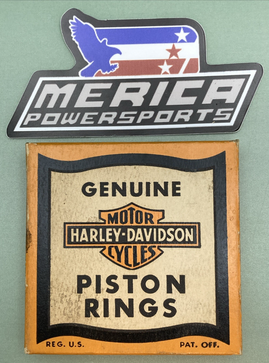 NEW GENUINE HARLEY DAVIDSON 22356-48 Set of Piston Rings .005"