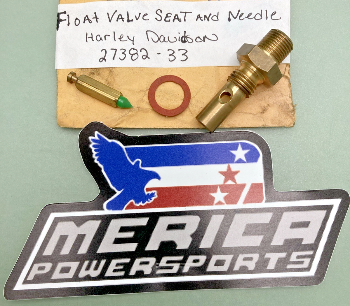 NEW REPLACES HARLEY DAVIDSON 27382-33 CARBURETOR LINKERT FLOAT NEEDLE & SEAT SET