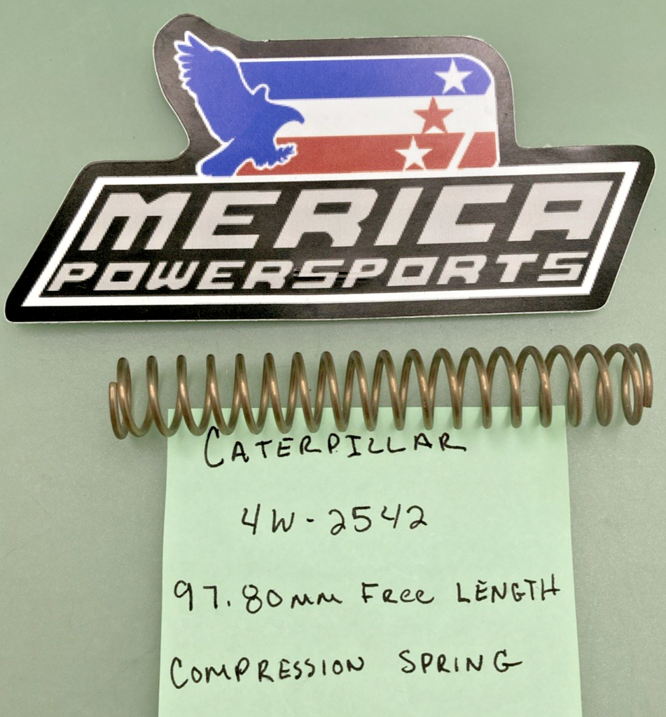 NEW REPLACES CATERPILLAR 4W-2542 97.80mm FREE LENGTH COMPRESSION SPRING