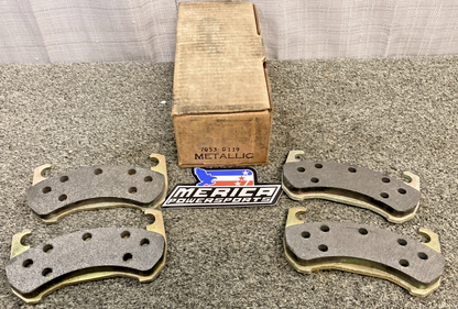 NEW 7053 5119 METALLIC FRONT BRAKE PADS: BUICK, CHEVY, OLDSMOBILE, & PONTIAC