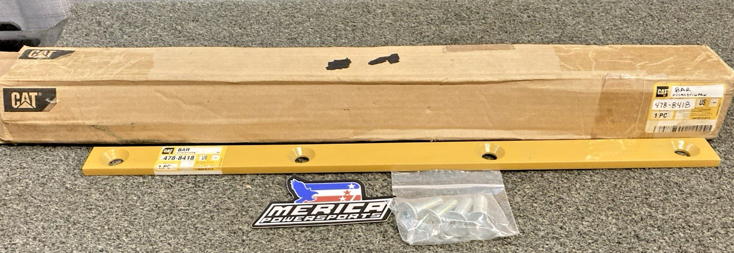 NEW GENUINE CATERPILLAR 478-8418 BAR W (4) 010.9 HEX SOCKET DRIVE FLAT HEAD BOLT