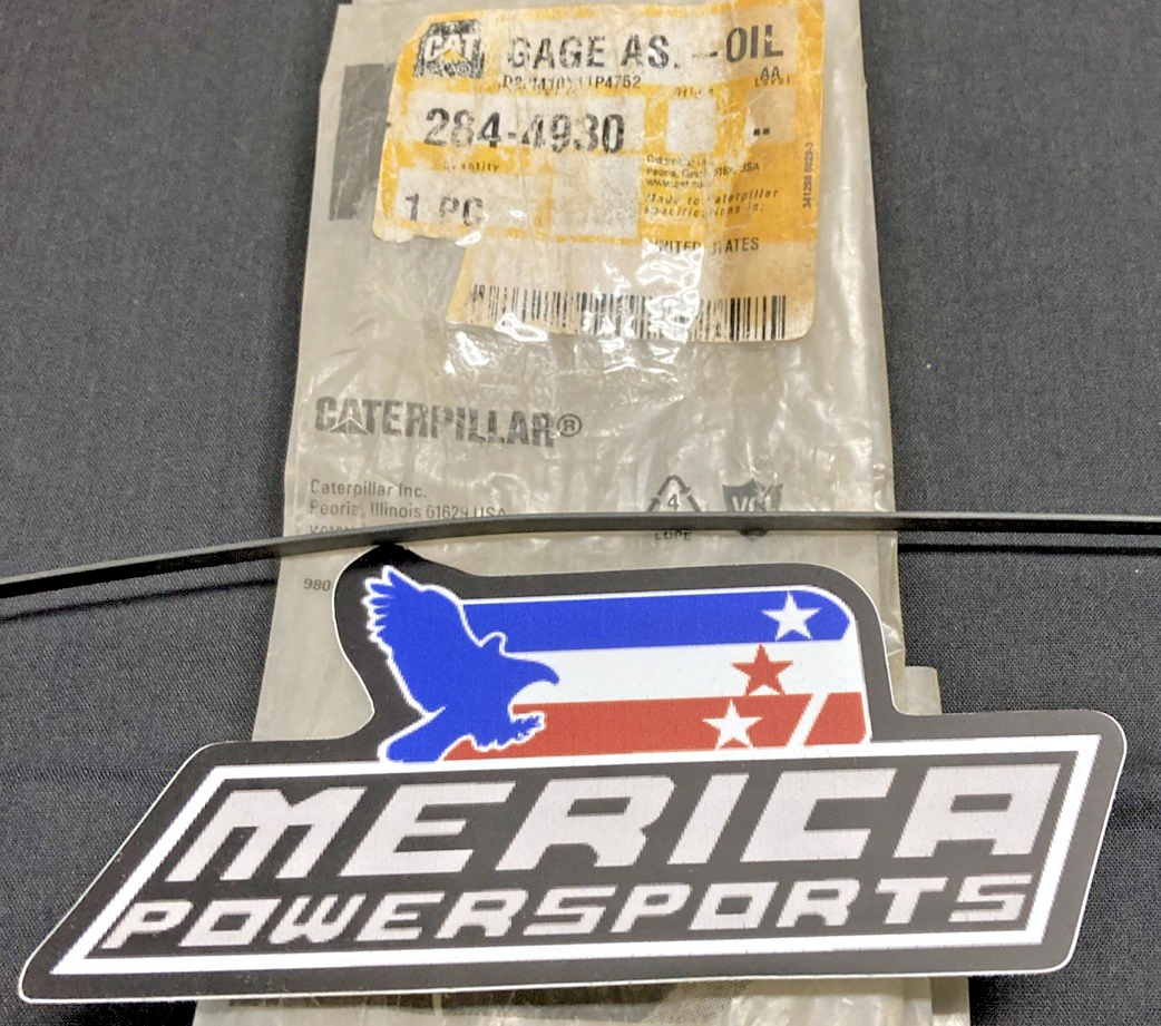 NEW GENUINE CATERPILLAR 284-4930 DIPSTICK OIL LEVEL GAUGE (YLW TOP)