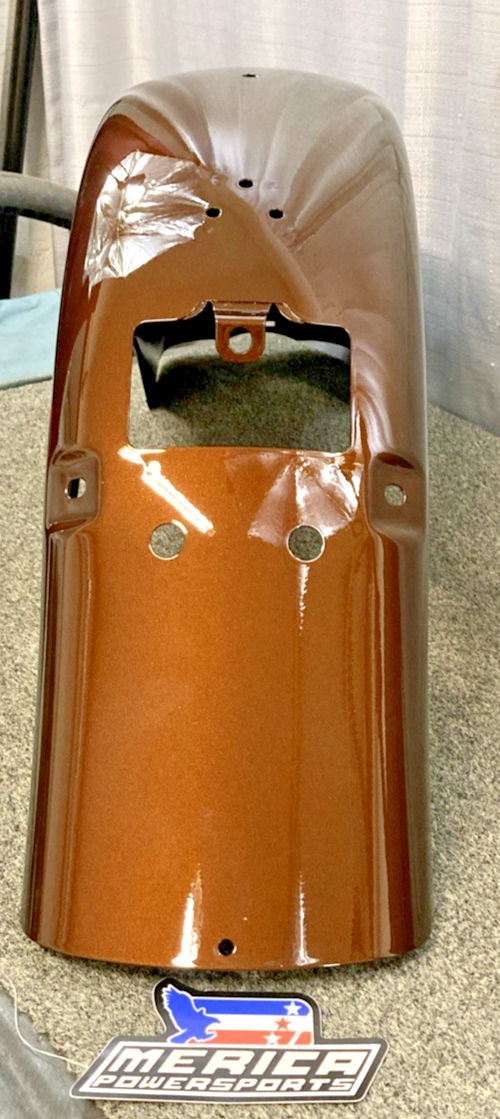 NEW GENUINE HARLEY DAVIDSON 59500523EKX FENDER, RR, SUB-ASSY, PNSTRP