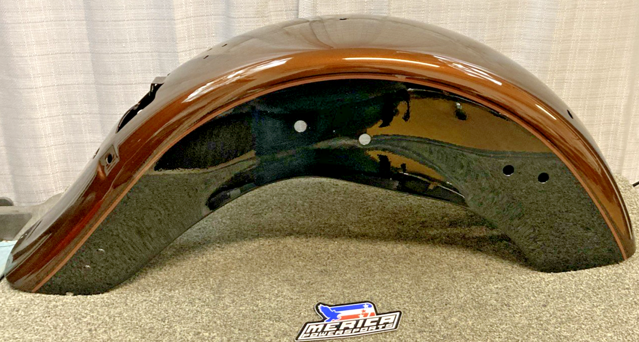 NEW GENUINE HARLEY DAVIDSON 59500523EKX FENDER, RR, SUB-ASSY, PNSTRP