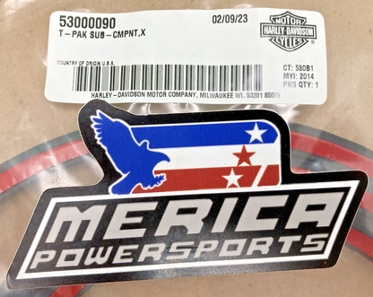 NEW GENUINE HARLEY DAVIDSON 53000090 TOUR PACK GASKET SEAL, HW129150