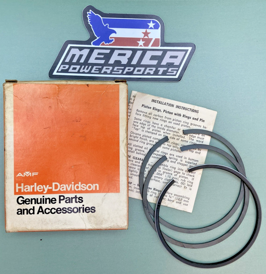 NEW GENUINE HARLEY DAVIDSON 22355-53 Ring set, piston