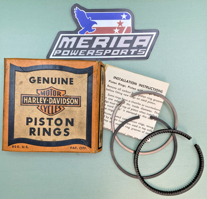 GENUINE HARLEY DAVIDSON 22355-52A Set of Piston Rings