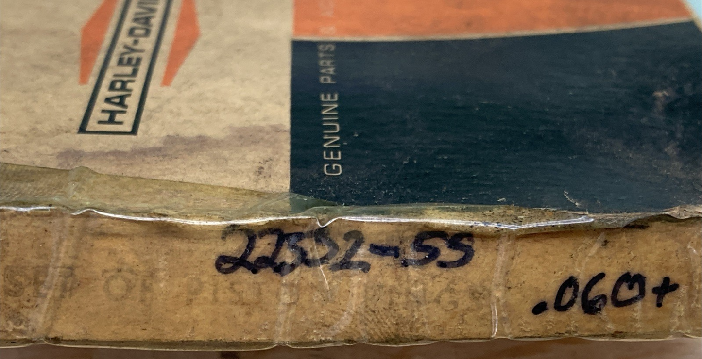 NEW GENUINE HARLEY DAVIDSON 22332-55 Ring set, piston - 1200