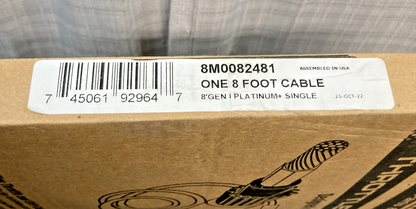 NEW GENUINE MERCURY QUICKSILVER 8M0082481 THROTTLE AND SHIFT CABLE 8FT