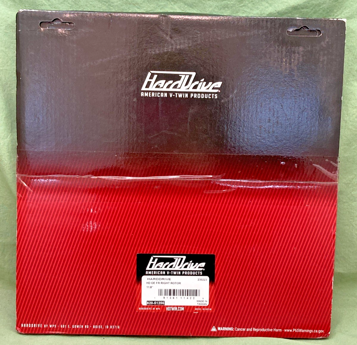 NEW GENUINE HARDDRIVE 820-51256 FRONT RIGHT ROTOR 11.8" FOR HARLEY DAVIDSON